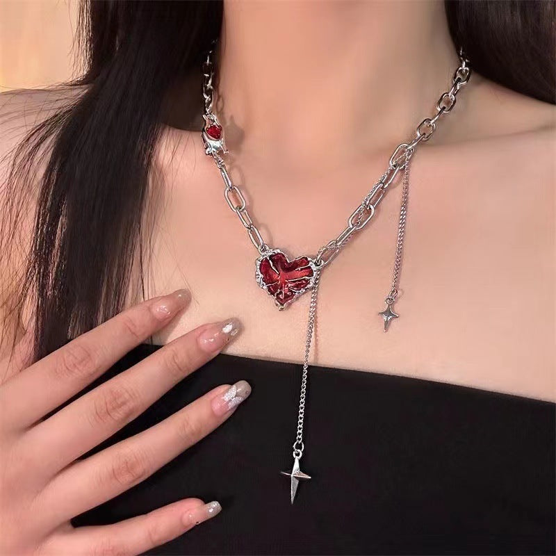 Layered Ear™ Twilight Rose Necklace